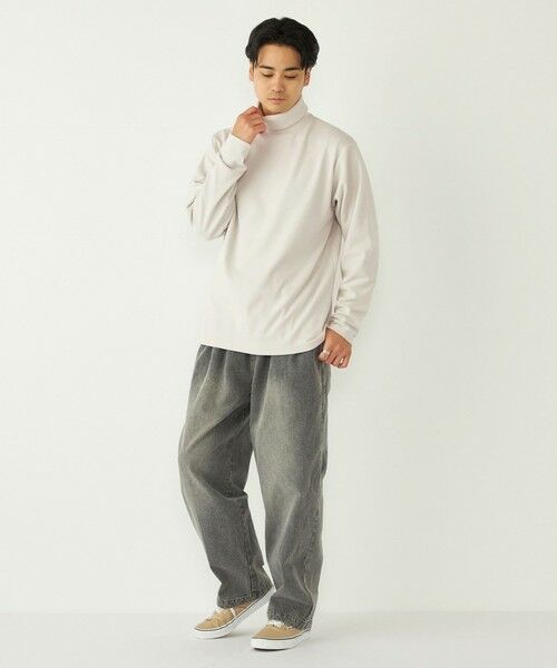 SHIPS / シップス Tシャツ | SHIPS Colors:〈吸水速乾〉スムース 微起毛 タートルネック ロンT | 詳細21