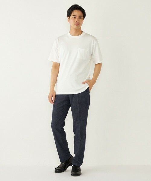 SHIPS / シップス Tシャツ | SHIPS Colors:〈抗菌防臭・接触冷感〉スムース ビズT ショートスリーブ◇ | 詳細3