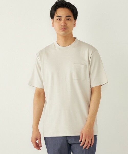 SHIPS / シップス Tシャツ | SHIPS Colors:〈抗菌防臭・接触冷感〉スムース ビズT ショートスリーブ◇ | 詳細19
