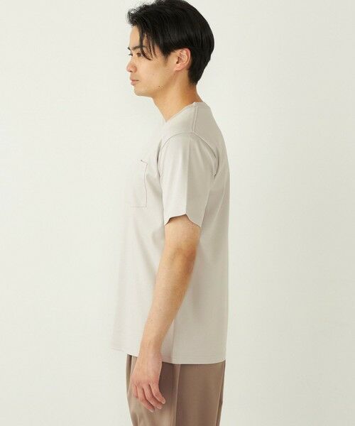 SHIPS / シップス Tシャツ | SHIPS Colors:〈接触冷感〉シルケット コットン クルーネック TEE◇ | 詳細16
