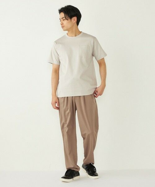 SHIPS / シップス Tシャツ | SHIPS Colors:〈接触冷感〉シルケット コットン クルーネック TEE◇ | 詳細19