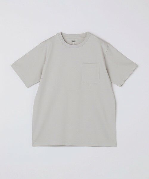 SHIPS / シップス Tシャツ | SHIPS Colors:〈接触冷感〉シルケット コットン クルーネック TEE◇ | 詳細8