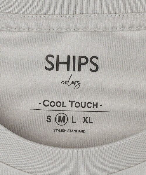 SHIPS / シップス Tシャツ | SHIPS Colors:〈接触冷感〉シルケット コットン クルーネック TEE◇ | 詳細11
