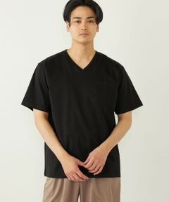 SHIPS / シップス Tシャツ | SHIPS Colors:〈接触冷感〉シルケット コットン Vネック TEE◇
