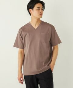 SHIPS / シップス Tシャツ | SHIPS Colors:〈接触冷感〉シルケット コットン Vネック TEE◇