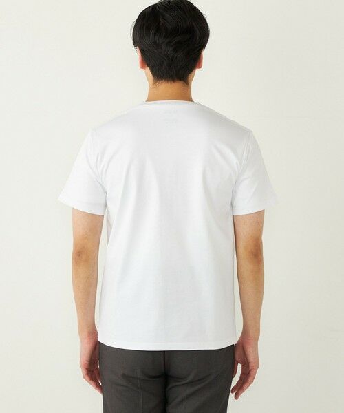 SHIPS / シップス Tシャツ | SHIPS Colors:〈接触冷感〉シルケット コットン Vネック TEE◇ | 詳細5