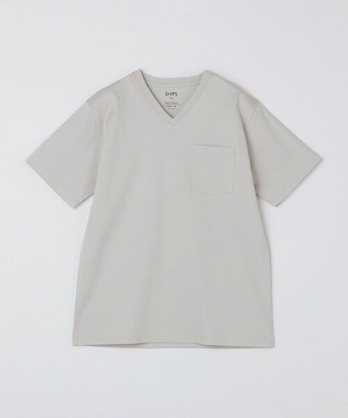 SHIPS / シップス Tシャツ | SHIPS Colors:〈接触冷感〉シルケット コットン Vネック TEE◇ | 詳細12