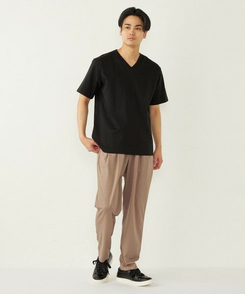 SHIPS / シップス Tシャツ | SHIPS Colors:〈接触冷感〉シルケット コットン Vネック TEE◇ | 詳細26