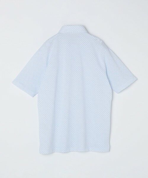 SHIPS / シップス Tシャツ | SHIPS Colors:〈吸水速乾〉カノコ プリント ワイドカラー ポロシャツ | 詳細1