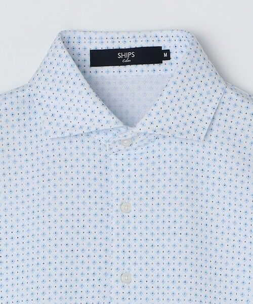 SHIPS / シップス Tシャツ | SHIPS Colors:〈吸水速乾〉カノコ プリント ワイドカラー ポロシャツ | 詳細2