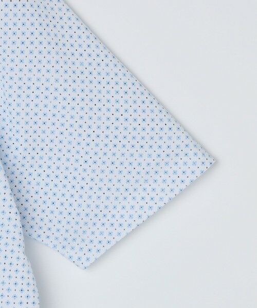 SHIPS / シップス Tシャツ | SHIPS Colors:〈吸水速乾〉カノコ プリント ワイドカラー ポロシャツ | 詳細4