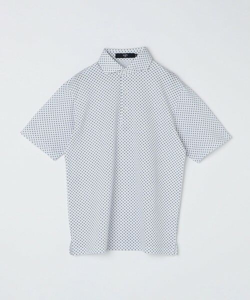 SHIPS / シップス Tシャツ | SHIPS Colors:〈吸水速乾〉カノコ プリント ワイドカラー ポロシャツ | 詳細8