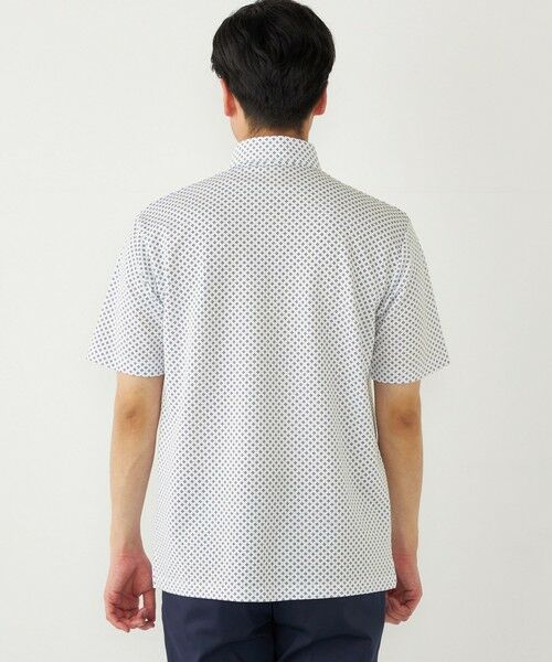 SHIPS / シップス Tシャツ | SHIPS Colors:〈吸水速乾〉カノコ プリント ワイドカラー ポロシャツ | 詳細12