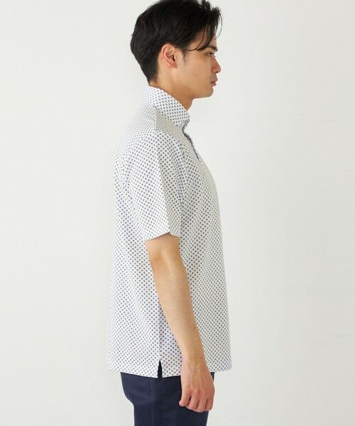 SHIPS / シップス Tシャツ | SHIPS Colors:〈吸水速乾〉カノコ プリント ワイドカラー ポロシャツ | 詳細13