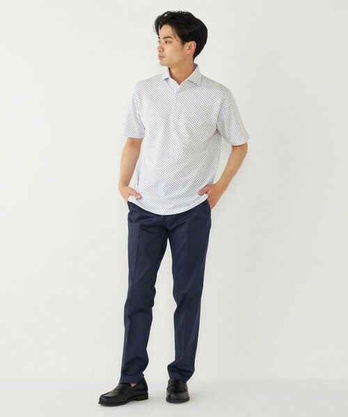 SHIPS / シップス Tシャツ | SHIPS Colors:〈吸水速乾〉カノコ プリント ワイドカラー ポロシャツ | 詳細19