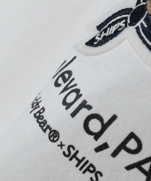 SHIPS / シップス Tシャツ | SHIPS Colors: TeddyBear(R) プリント & ステッチ Tシャツ◇ | 詳細7