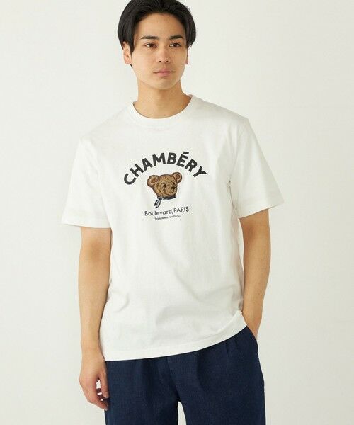 SHIPS / シップス Tシャツ | SHIPS Colors: TeddyBear(R) プリント & ステッチ Tシャツ◇ | 詳細9