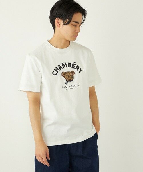 SHIPS / シップス Tシャツ | SHIPS Colors: TeddyBear(R) プリント & ステッチ Tシャツ◇ | 詳細10