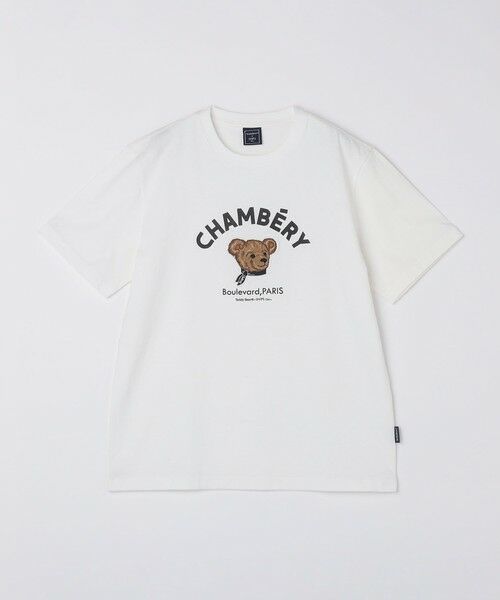 SHIPS / シップス Tシャツ | SHIPS Colors: TeddyBear(R) プリント & ステッチ Tシャツ◇ | 詳細1
