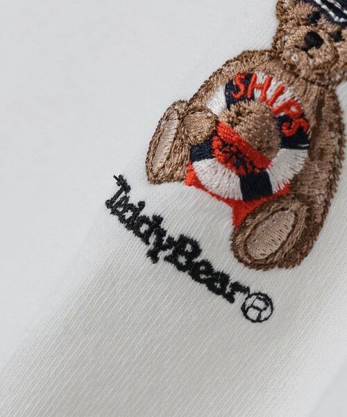 SHIPS / シップス Tシャツ | SHIPS Colors: TeddyBear(R) プリント & ステッチ Tシャツ◇ | 詳細14