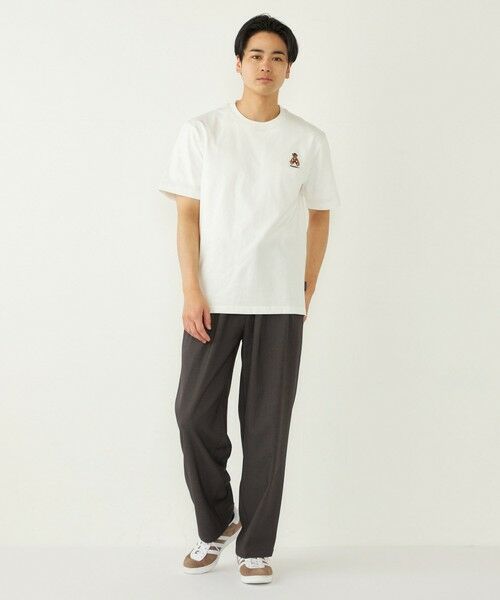SHIPS / シップス Tシャツ | SHIPS Colors: TeddyBear(R) プリント & ステッチ Tシャツ◇ | 詳細19