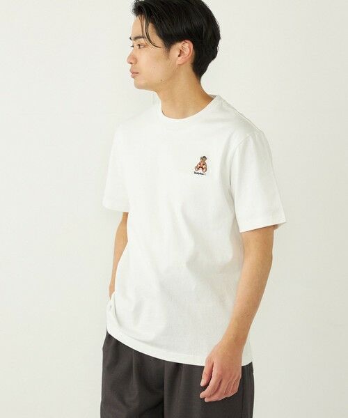 SHIPS / シップス Tシャツ | SHIPS Colors: TeddyBear(R) プリント & ステッチ Tシャツ◇ | 詳細20