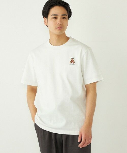 SHIPS / シップス Tシャツ | SHIPS Colors: TeddyBear(R) プリント & ステッチ Tシャツ◇ | 詳細21