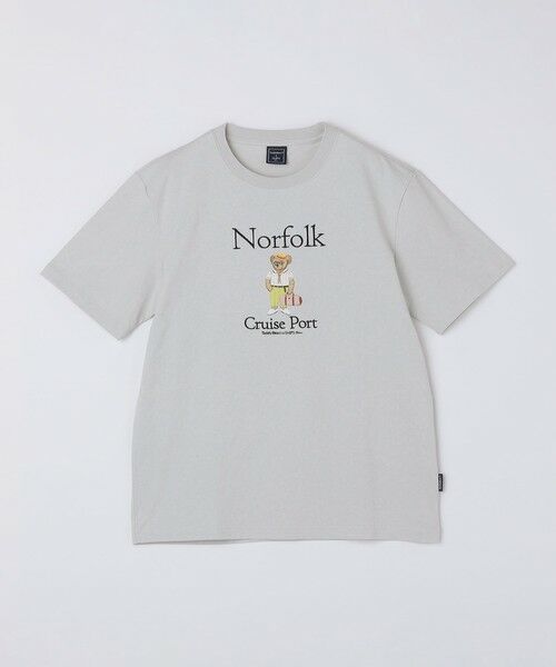 SHIPS / シップス Tシャツ | SHIPS Colors: TeddyBear(R) プリント & ステッチ Tシャツ◇ | 詳細25
