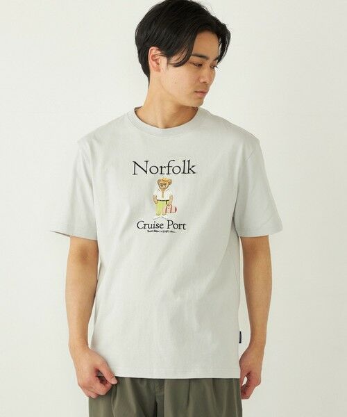 SHIPS / シップス Tシャツ | SHIPS Colors: TeddyBear(R) プリント & ステッチ Tシャツ◇ | 詳細28