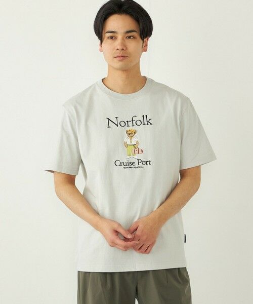 SHIPS / シップス Tシャツ | SHIPS Colors: TeddyBear(R) プリント & ステッチ Tシャツ◇ | 詳細29