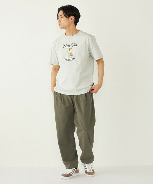 SHIPS / シップス Tシャツ | SHIPS Colors: TeddyBear(R) プリント & ステッチ Tシャツ◇ | 詳細30