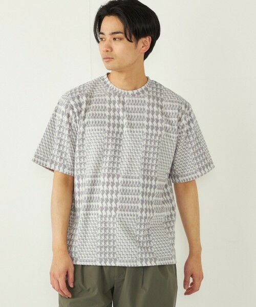 SHIPS / シップス Tシャツ | SHIPS Colors:パイル ジャカード Tシャツ | 詳細5