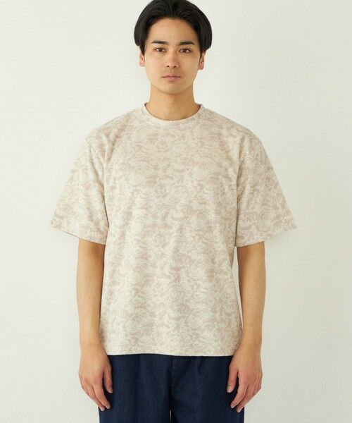 SHIPS / シップス Tシャツ | SHIPS Colors:パイル ジャカード Tシャツ | 詳細10