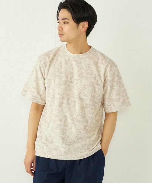 SHIPS / シップス Tシャツ | SHIPS Colors:パイル ジャカード Tシャツ | 詳細16