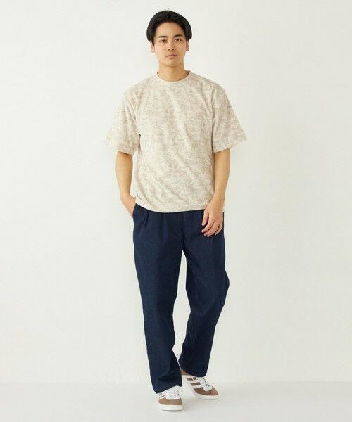 SHIPS / シップス Tシャツ | SHIPS Colors:パイル ジャカード Tシャツ | 詳細18