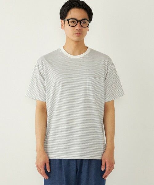 SHIPS / シップス Tシャツ | SHIPS Colors:CAVE(R) ボーダー Tシャツ◇ | 詳細8