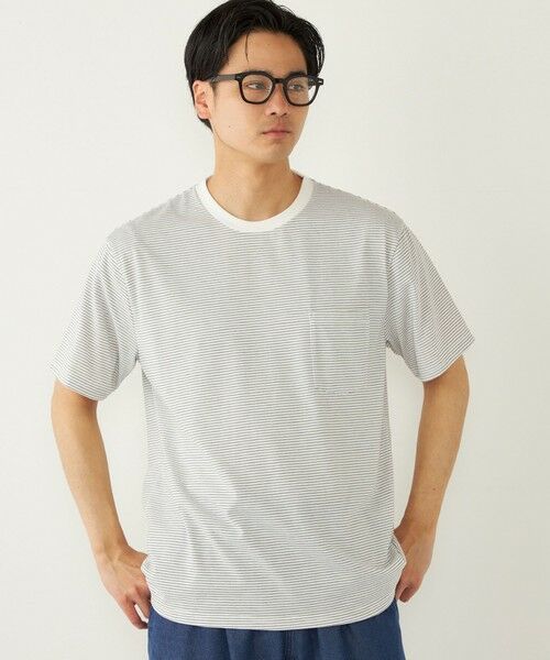 SHIPS / シップス Tシャツ | SHIPS Colors:CAVE(R) ボーダー Tシャツ◇ | 詳細14