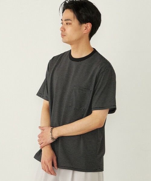 SHIPS / シップス Tシャツ | SHIPS Colors:CAVE(R) ボーダー Tシャツ◇ | 詳細20