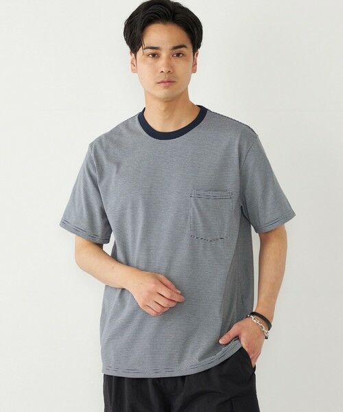 SHIPS / シップス Tシャツ | SHIPS Colors:CAVE(R) ボーダー Tシャツ◇ | 詳細28