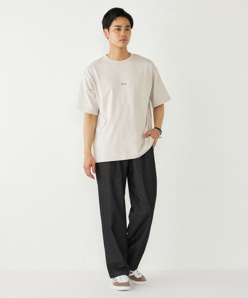 SHIPS / シップス Tシャツ | SHIPS Colors:バック メッシュ ロゴ Tシャツ | 詳細9