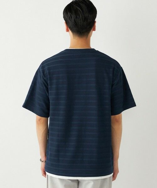SHIPS / シップス Tシャツ | SHIPS Colors:フェイクレイヤード ボーダー Tシャツ | 詳細25