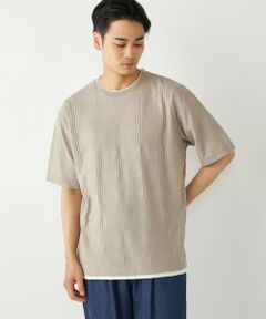 SHIPS / シップス Tシャツ | SHIPS Colors:フェイクレイヤード リンクス Tシャツ