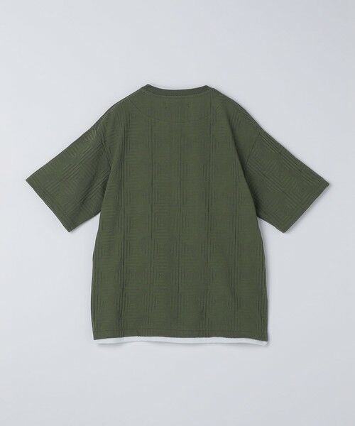 SHIPS / シップス Tシャツ | SHIPS Colors:フェイクレイヤード リンクス Tシャツ | 詳細20