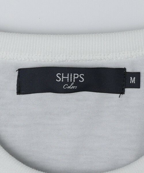 SHIPS / シップス カットソー | SHIPS Colors:〈手洗い可能〉フェイクレイヤード キーネック ショートスリーブ | 詳細25