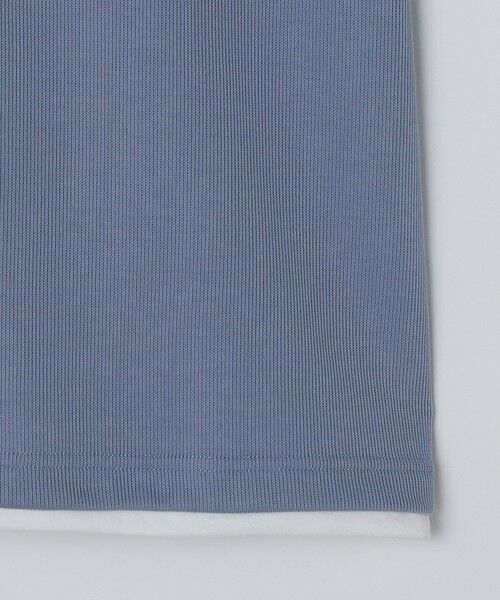 SHIPS / シップス カットソー | SHIPS Colors:〈手洗い可能〉フェイクレイヤード キーネック ショートスリーブ | 詳細27