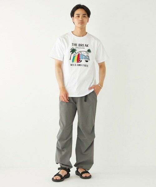 SHIPS / シップス Tシャツ | SHIPS Colors:パッチワーク プリント TEE◇ | 詳細7