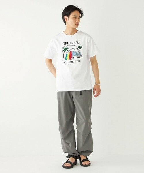 SHIPS / シップス Tシャツ | SHIPS Colors:パッチワーク プリント TEE◇ | 詳細8