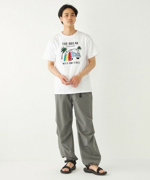 SHIPS / シップス Tシャツ | SHIPS Colors:パッチワーク プリント TEE◇ | 詳細9