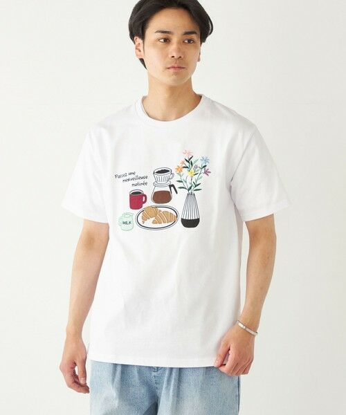 SHIPS / シップス Tシャツ | SHIPS Colors:パッチワーク プリント TEE◇ | 詳細11