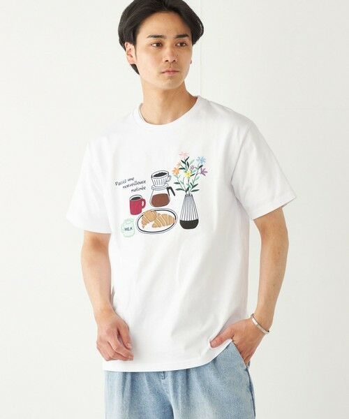 SHIPS / シップス Tシャツ | SHIPS Colors:パッチワーク プリント TEE◇ | 詳細12